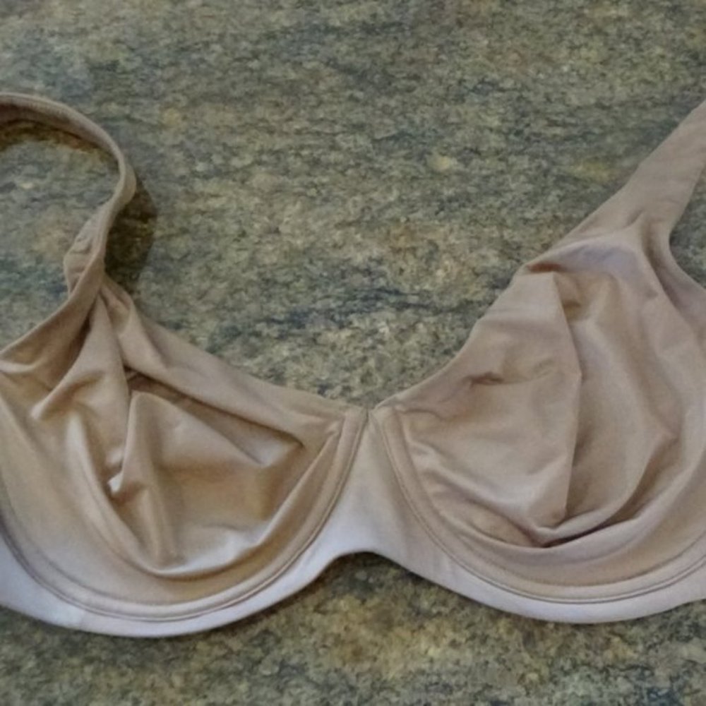Cuup ‘The Scoop’ Unlined Taupe Bra 30H - Picture 2 of 8